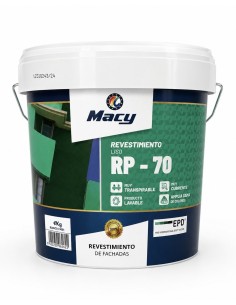 REVESTIMIENTO RP-70 BLANCO 9001 ANTIMOHO 5 kg (Macy)