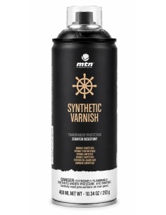 SPRAY BARNIZ SINTÉTICO SATINADO 400 ml MONTANA