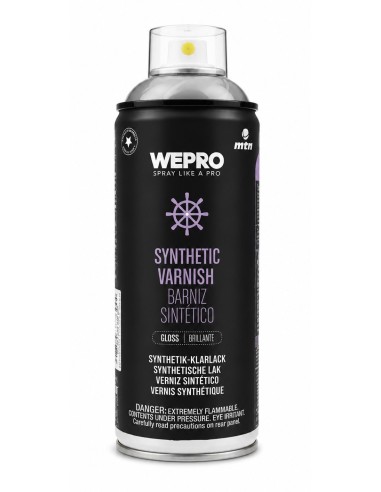 SPRAY BARNIZ SINTÉTICO BRILLO 400 ml MONTANA