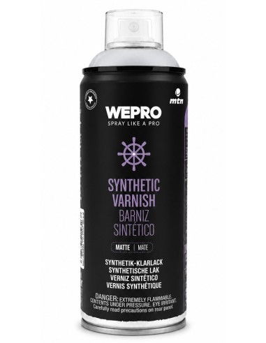 SPRAY BARNIZ SINTÉTICO MATE 400 ml MONTANA