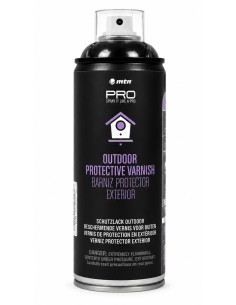 SPRAY BARNIZ PROTECTOR EXTERIOR SATINADO AL AGUA 400ml