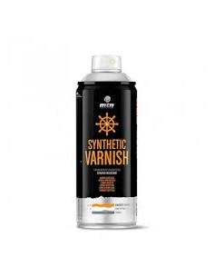 SPRAY BARNIZ SINTÉTICO SATINADO 400 ml MONTANA
