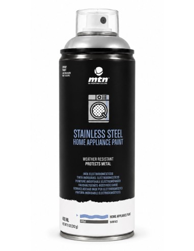 SPRAY ELECTRODOMÉSTICOS INOXIDABLE 400ml MONTANA