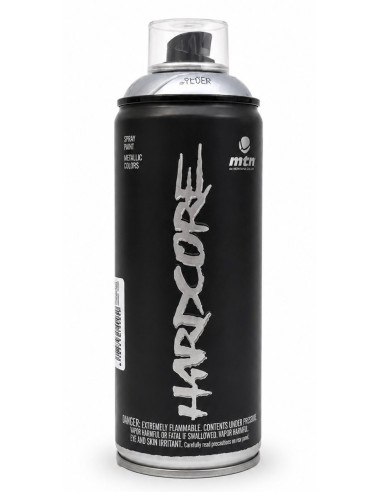 SPRAY HARDCORE PLATA 400ml