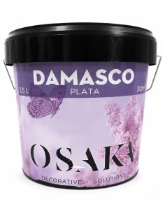 DAMASCO PLATA ESTUCO SEDA 2,5 kg OSAKA