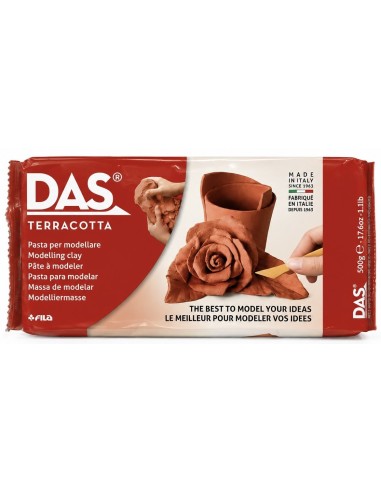 PASTA DE MODELAR DAS MARRÓN 500grs