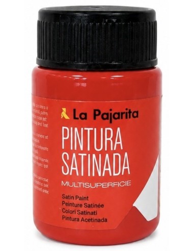 PINTURA LA PAJARITA SATINADA BERMELLÓN L-07 35ml