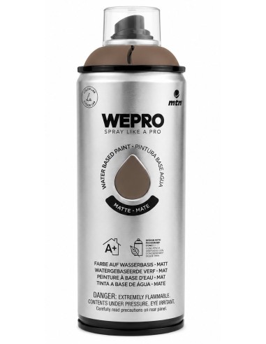 SPRAY WEPRO BASE AGUA MATE MARRÓN CACAO 400ml