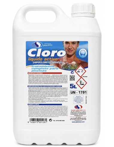 CLORO LÍQUIDO 5L PLAINSUR