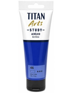 ACRÍLICO STUDY AZUL TITÁN Nº46 120ml (Titán Arts)