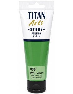 ACRÍLICO STUDY VERDE CLARO Nº66 120ml (Titán Arts)