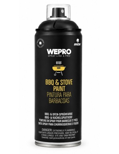 SPRAY ANTICALÓRICO BARBACOAS NEGRO 400ml (Montana)