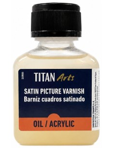 BARNIZ CUADROS SATINADO 100ml Arts Titán