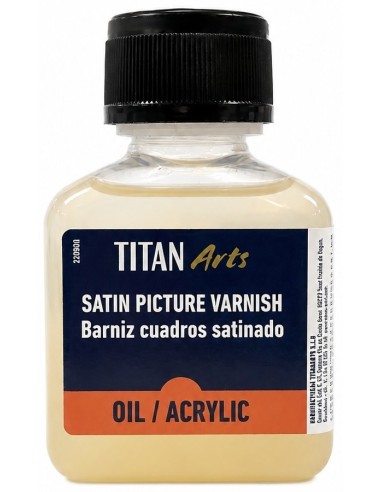 BARNIZ CUADROS SATINADO 100ml Arts Titán