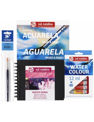 SET ACUARELA INICIACIÓN Ref.PO200402