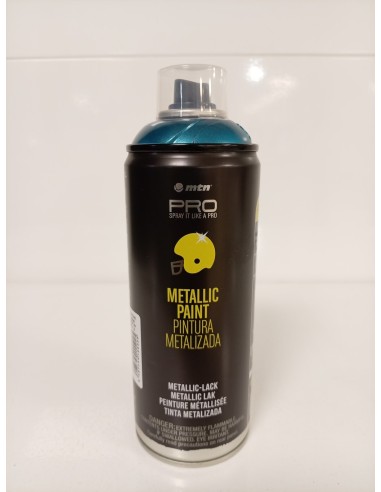SPRAY METALLIC AZUL R.5025  400ml (Montana)