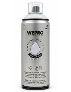 SPRAY WEPRO BASE AGUA SATINADO BLANCO IGLÚ RAL 9016 400ml