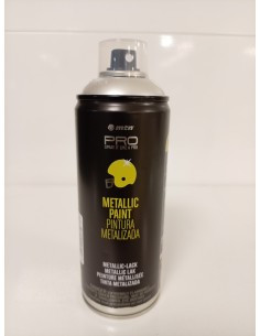 SPRAY METALLIC BLANCO PERLADO 400ml (Montana)