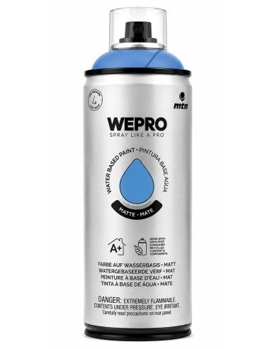 SPRAY WEPRO BASE AGUA MATE AZUL HECHIZO 400ml
