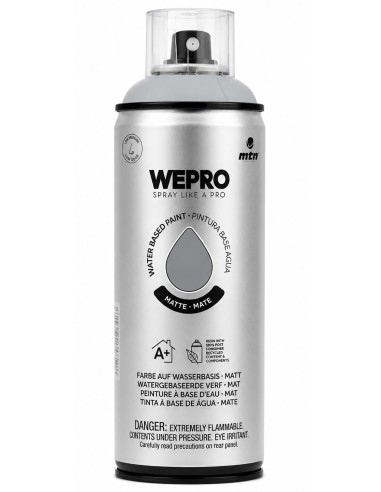 SPRAY WEPRO BASE AGUA MATE GRIS PANOT 400ml