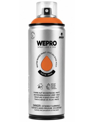 SPRAY WEPRO BASE AGUA MATE NARANJA AMSTERDAM 400ml