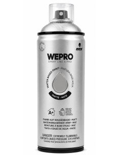 SPRAY WEPRO BASE AGUA MATE PLATA 400ml