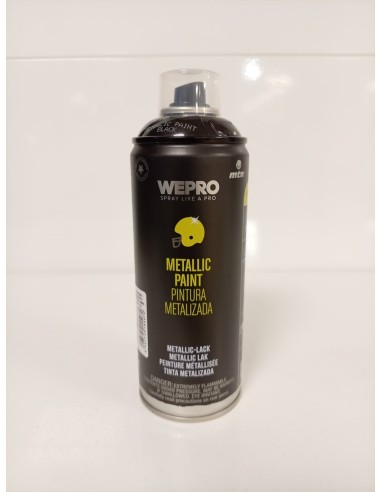 SPRAY METALLIC NEGRO R.9011 400ml