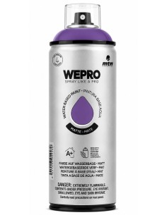 SPRAY WEPRO BASE AGUA MATE VIOLETA REVOLUCIÓN 400ml