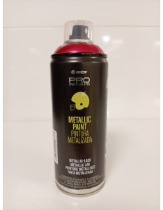 SPRAY METALLIC ROJO R.3032  400ml (Montana)