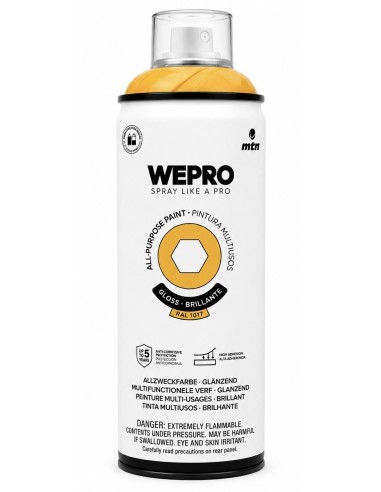 SPRAY WEPRO BASE DISOLVENTE RAL 1017 MARACUYÁ 400ml