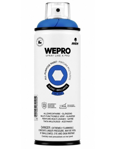 SPRAY WEPRO BASE DISOLVENTE RAL 5015 AZUL SURF 400ml