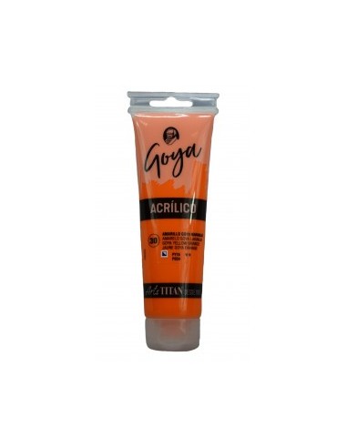 ACRÍLICO GOYA ESTUDIO 30 AMARILLO GOYA NARANJA 125ml (oferta)