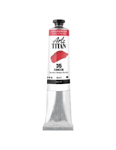 ACRÍLICO EXTRA FINO BERMELLÓN nº35 60ml Arts Titán (oferta)