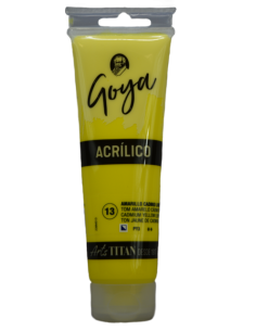 ACRÍLICO GOYA ESTUDIO 13 AMARILLO CADMIO LIMÓN TONO 125ml (oferta)