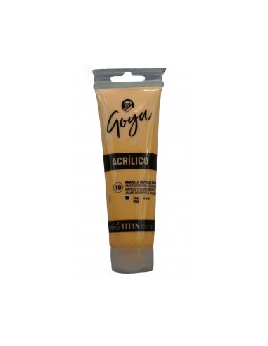 ACRÍLICO GOYA ESTUDIO 10 AMARILLO NÁPOLES ROJIZO 125ml (oferta)
