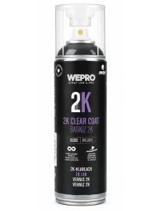 SPRAY 2K BARNIZ BRILLO 400ml MONTANA (envase nuevo)
