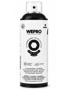 SPRAY WEPRO BASE DISOLVENTE RAL 6009 VERDE VIKINGO 400ml