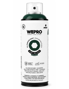 SPRAY WEPRO BASE DISOLVENTE RAL 6016 VERDE SUAVAGE  400ml