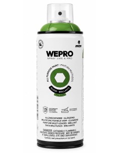 SPRAY WEPRO BASE DISOLVENTE RAL 6018 VERDE FIONA  400ml