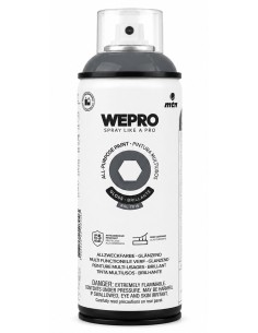 SPRAY WEPRO BASE DISOLVENTE RAL 7031 GRIS BERLÍN  400ml
