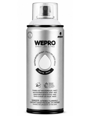 SPRAY WEPRO BASE AGUA MATE GRIS PEDRAFORCA 400ml