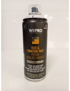 SPRAY PINTURA AZULEJOS Y MUEBLES SATINADO GRIS NÓRDICO 400ml (MTN)