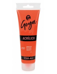 ACRÍLICO GOYA ESTUDIO 430 NARANJA FLUOR 125ml