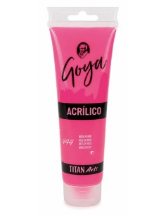 ACRÍLICO GOYA ESTUDIO 444 ROSA FLUOR 125ml