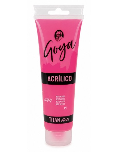ACRÍLICO GOYA ESTUDIO 444 ROSA FLUOR 125ml