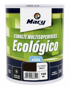 ESMALTE ECOLÓGICO BRILLO TABACO E18 750ml (Macy)