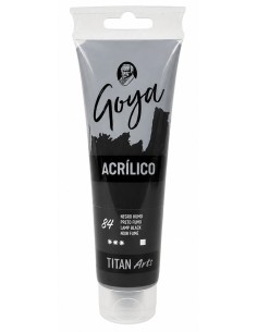 ACRÍLICO GOYA ESTUDIO 84 NEGRO HUMO 125ml
