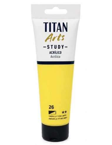 ACRÍLICO STUDY AMARILLO LIMÓN Nº26 120ml