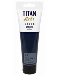 ACRÍLICO STUDY AZUL PRUSIA Nº47 120ml (Titán Arts)