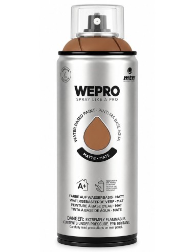 SPRAY WEPRO BASE AGUA MATE MARRÓN HABANO 400ml